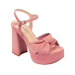 Damsandaler 1310 rosa mocka