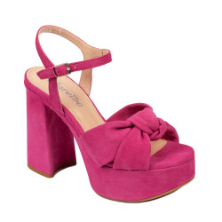 Dam sandaler 1310 rosa mocka 01