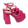 Dam sandaler 1310 rosa mocka 01