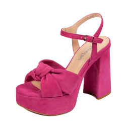 Dam sandaler 1310 rosa mocka 01