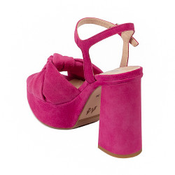 Dam sandaler 1310 rosa mocka 01