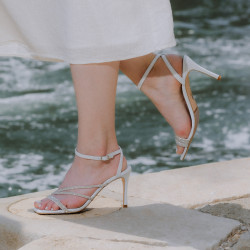 Dammsandaler 1337 silver lifestyle