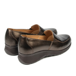Casual damskor 6078xxl kopparfärgad