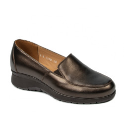 Casual damskor 6078xxl kopparfärgad