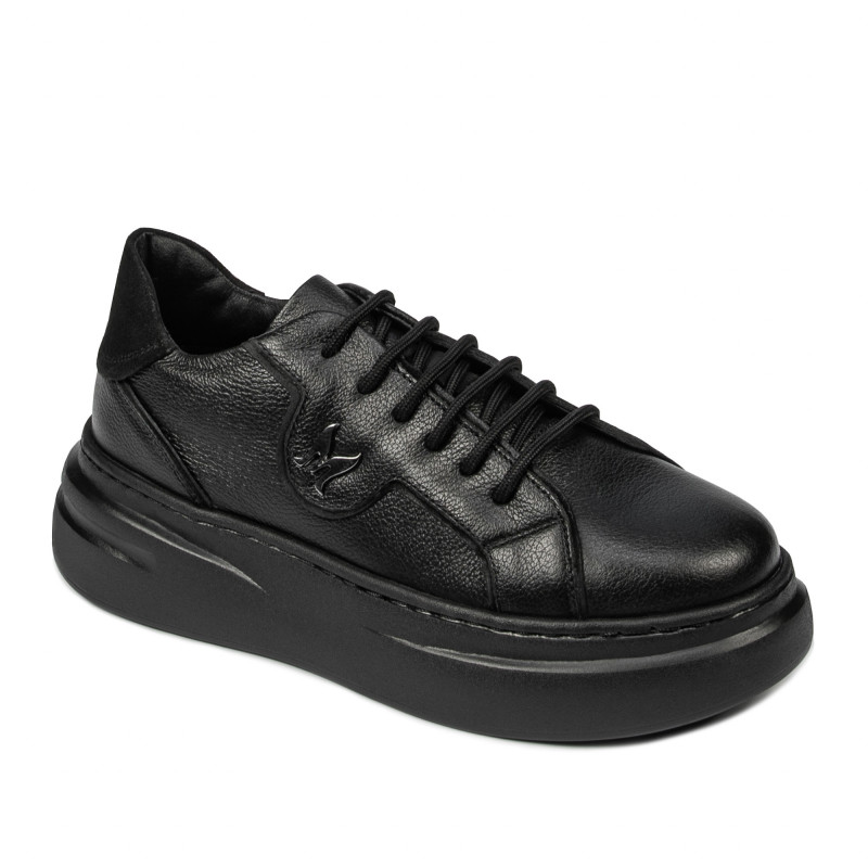 Dam sneakers 6077 svart kombinerad