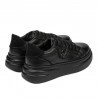 Dam sneakers 6077 svart kombinerad