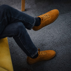 Herr casual/sport skor 968 bufo brun lifestyle