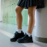 Dam sneakers 6074 svart kombinerad lifestyle
