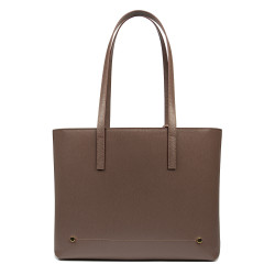 Damaxelväska 030g cappuccino saffiano