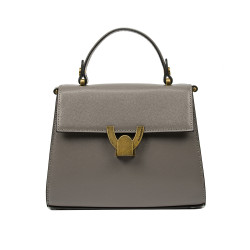Damaxelväska 032g taupe caviar