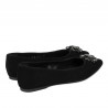 Dam ballerinas 1313 svart velour