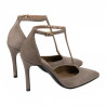 Eleganta damskor 1323 sand mocka
