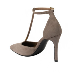 Eleganta damskor 1323 sand mocka