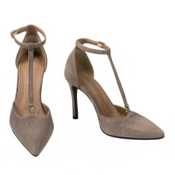 Eleganta damskor 1323 sand mocka