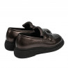 Dam loafers 6081 pärlemorbrun
