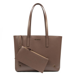 Damaxelväska 030g cappuccino saffiano