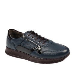 Casual/sportskor herr 916-1 indigo kombinerad