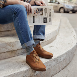 Herr casual/sport skor 968 bufo brun lifestyle