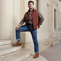 Herr casual/sport skor 968 bufo brun lifestyle