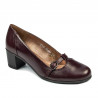 Dam casual/elegant skor 6012 vinröd