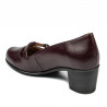 Dam casual/elegant skor 6012 vinröd