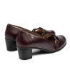 Dam casual/elegant skor 6012 vinröd