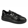Svarta kombinerade casual/sportskor 6035