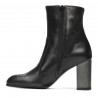 Damstövlar 1177 svart satin