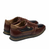 Herrsportskor 833 brun+indigo