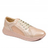 Dam sport/casual skor 6010 puder pärlemor kombinerad
