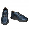 Damsneakers/casualskor 6010 indigopärlemor kombinerad
