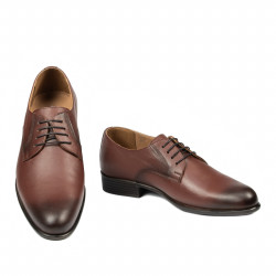 Eleganta herrskor 837 konjak