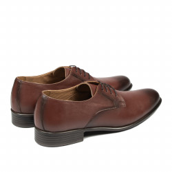 Eleganta herrskor 837 konjak