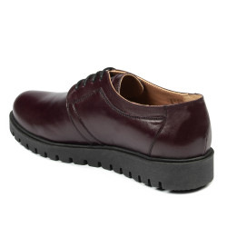 Kvinnors casual skor 6007 vinröd