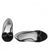 Elegant/casual damskor 1290 svart mocka