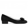 Elegant/casual damskor 1290 svart mocka