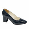 Eleganta damskor 1268 lack indigo