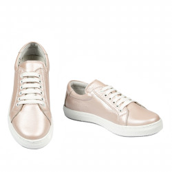 Damsneakers 695 pärlemorpuder