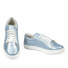 Dam-sneakers 695 blå pärlemor