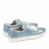 Dam-sneakers 695 blå pärlemor