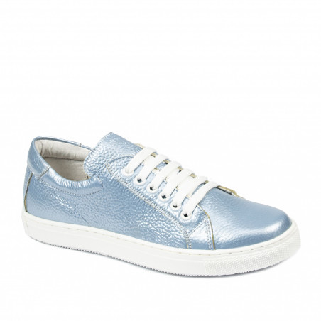 Dam-sneakers 695 blå pärlemor