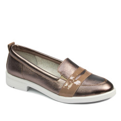 Kvinnors casual/eleganta skor 6037 koppar kombinerad