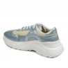 Damsneakers 6015 blå pärlemorkombination