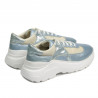Damsneakers 6015 blå pärlemorkombination