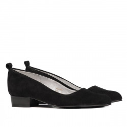 Elegant/casual damskor 1285 svart antilop