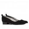 Elegant/casual damskor 1285 svart antilop