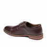 Herrskor casual 873 vinröd