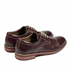 Herrskor casual 873 vinröd