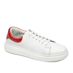 Dam sneakers 6008 vit kombinerad