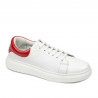 Dam sneakers 6008 vit kombinerad
